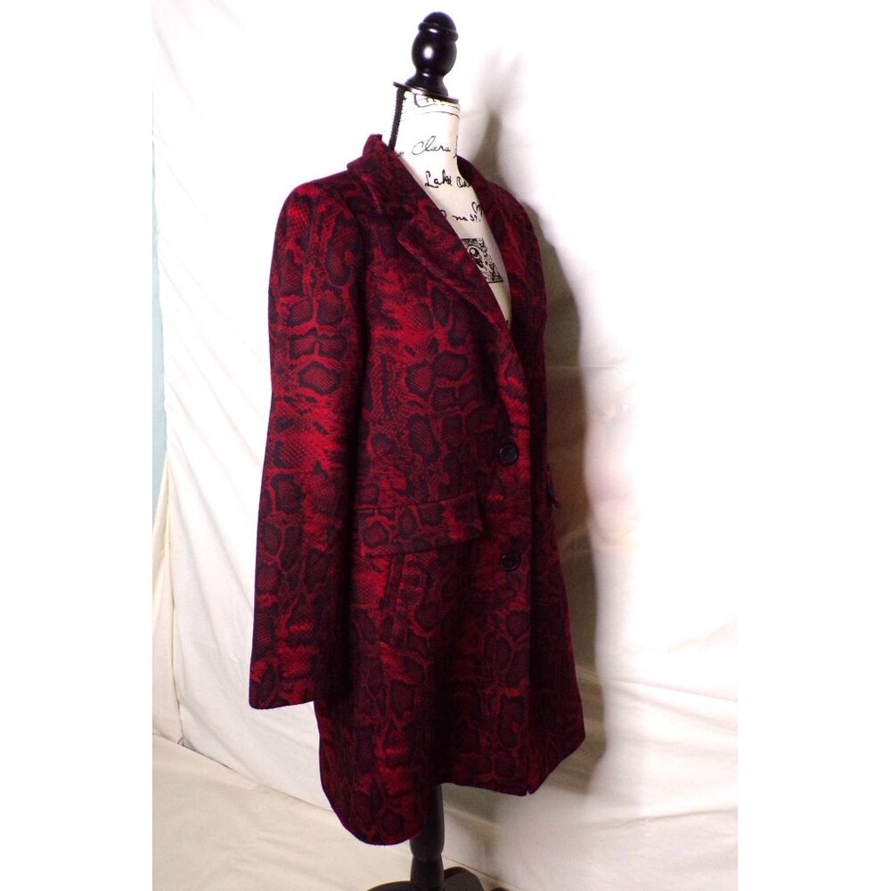 Sofia Cashmere Python Print Wool Cashmere Single … - image 6